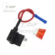 12V Car Add-a-circuit Fuse TAP Adapter Standard ATM APM Auto Blade Fuse Holder U