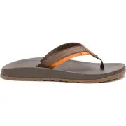 Chaco Lowdown Leather Men's Flip Flops, Coffee, M9