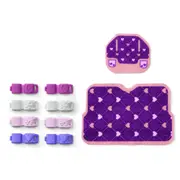 10pc Schleich Model Horse Styling Clips/Blanket Accessories Kids Play Toy 4+