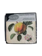 Set of 4 Hooker Fruit Drink Coasters New Boxed