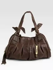 NWT Cole Haan Phoebe Small Triple Zip Leather Satchel