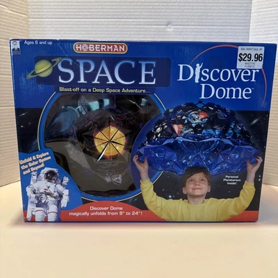 Vintage 2002 Hoberman Space Discover Dome Astronomy STEM Science Educational Toy