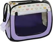 Pet Drying Box, Foldable Grooming Cage, Oxford Cloth Portable Dryer House, Breathable Design, Hair Retaining Strap, Easy Storage, Ideal for Small Pets Under 22 Lbs