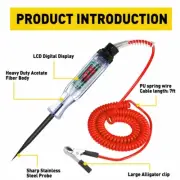 6V 12V 24V Auto Car Electrical Voltage Circuit Tester Light Led Safe Probe Pen