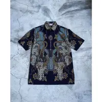 在飛比找蝦皮購物優惠-1980’s Indonesian Batik Shirt 