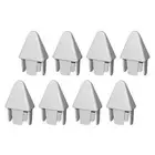 8 Pieces Picket Fence Caps 3inchx0.88inch Picket Caps for Home Corridors