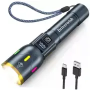 Rechargeable Flashlights 990000 High Lumens, Super Bright LED Flashlight USB 1
