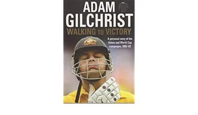 Adam Gilchrist signed "Walking To Victory" Book - signed + COA & Photo Proof