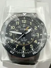 Citizen Promaster Eco Drive BJ7094 59E GMT Land Series Mens Solar Watch New
