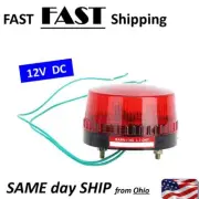 Industrial STROBE beacon LED light machinery warning light flash trouble 12v RED