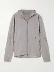 [ON] ON - + Post Archive Faction Hooded Paneled Ripstop And Mesh Jacket - Gray - x small x small Gray
