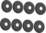 Yardwe Bike Sprocket Guard 8pcs Chainring Cover for Mountain Bike and Pp Material and Reusable
