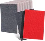 SEWOART 24pcs Sanding Sponge Pads Versatile Automotive Sandpaper for Wood Metal Grit Range Efficient Polishing Sanding Tools for Various Surfaces