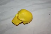 Yellow Skull Rhythm Shaker Hand percussion