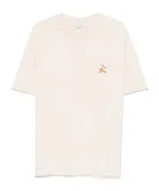 Maison Kitsuné Speddy Fox Patch Crewneck T-Shirt S,XL,L,XXL,M light beige