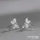 【Sayaka紗彌佳】可愛動物系列冰晶鑲鑽蜻蜒造型耳環