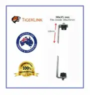 Light Gate Hinge for Gate Frame Size 38mm x 25mm Gates 25kg