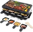 Electric Korean BBQ Indoor Grill Table Smokeless Portable Griddle Raclette Grill