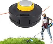 Grass Trimmer Head - Weedeater Heads,Edger Parts Attachments Tool Efficient Cutting for Lawn Care, Grass Yard Maintenance Weeding