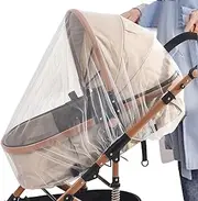 Car Seat Net Cover - Mosquitoes Cover For Crib,Stroller Mosquitoes Cover, Mosquitoes Cover Crib, Fine Honeycomb Mesh, Breathable, Ideal For Strollers, Car Seats