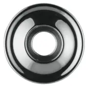 Baldwin 5017260 Estate Solid Brass Rosette Polished Chrome Pair