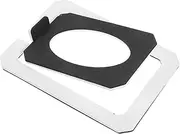 Gatuida Heavy Duty Metal Desktop Speaker Stand Space Saving Design for Gaming Office Use Durable Construction with Stable Tilted Support for Various Speakers