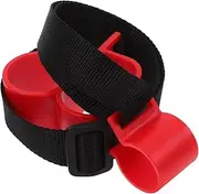 HEALEEP Garbage Can Lock Strap Elastic Bungee Cord for Trash Can Lid Security Prevents Animal Access and Weather Resistant for Outdoor Use