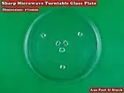 Sharp Delonghi Technika Microwave Oven Glass Turntable Plate Tray 270mm (W1)