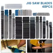 48PCS Jigsaw Blades Wood Cutting Set Suit Makita Ryobi Bosch Jigsaw Blades☀