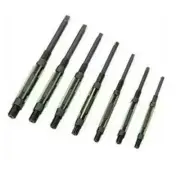 7 PCs SET OF ADJUSTABLE HAND REAMER SIZE HV To H3, 8/A to 2/A, 1/4" - 15/32"