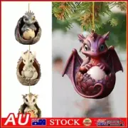 Christmas Dragon Egg Decoration Novelty Cute Acrylic for Home and Car Decoration