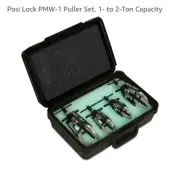 New Posi Lock 4pc Puller Set 1-2 Ton. 2 Two Jaw Pullers And 2 Three Jaw Pullers