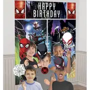 Spiderman Webbed Wonder Scene Setter With Props