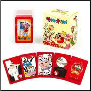 Crayon Shin-chan Hwatoo Cute Korean Traditional Card Game Hwatu Go stop