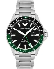 [Emporio Armani] Tone Analogue Watch in Silver