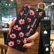 Phone Case Compatible with ZTE Nubia S/A403ZT, Silicone Dirt-Resistant Kickstand Back Cover Anti-dust Wrist Strap Phone Holder Soft case Ring
