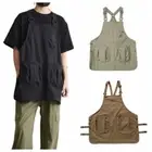 Adjustable Kitchen Aprons with Pockets Chefs Apron Cleaning Aprons Barber
