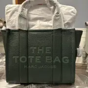 Marc Jacobs The Leather Tote Bag Small Ivy