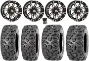 High Lifter HL3 14" Wheels Mh 26" Bear Claw HTR Tires Polaris RZR Turbo S / RS1