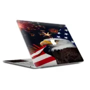 Skin Decal Wrap for MacBook Air Retina 13 Inch - Eagle America Flag Independence