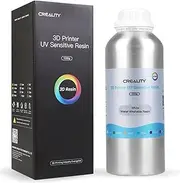 Creality Water Washable Resin for 3D Printing - High-Quality, Easy to Clean, and Versatile - Compatible with Leading 3D Printers (WA-Transparent, 500 ml)
