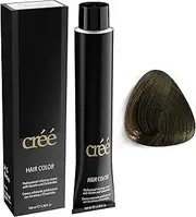 Créé Professional Permanent Hair Color 100ml 3.4 Fl.Oz. (Mat Dark Blond 6.17)