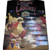 Vtg 1985 Cabbage Patch Kids Circus Kids Poster in Sleeve “Catching A Few Laughs”