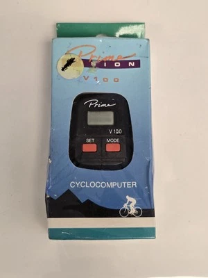 Vintage V1000 Prime Vision Cycling Computer Cyclocomputer New NOS