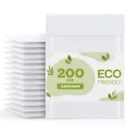 #2 200 White Kraft Bubble Mailers Padded Envelopes Bags 8.5" x 12"