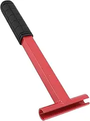 Heavy Duty Hinge Bender Tool 0.134 Gauge Steel Hinge Wrench for Commercial Door Adjustment and Maintenance, Long Handle Design