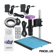 HAYEAR 4K 51MP Industrial Microscope Camera HDMI Camera 180X C-Mount Lens pe66