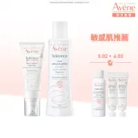 在飛比找momo購物網優惠-【Avene 雅漾官方直營】舒敏修護洗卸保養組(乳液+卸妝潔