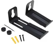 Adjustable Depth Wall Mount Soundbar Speakers Brackets, Widely Fit,Speakers Stand Floating Bracket Holds Up to 30lbs
