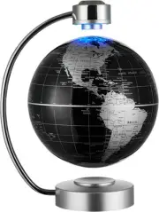 NHSUNRAY Magnetic Levitating Globe, 8inch Floating Globe With LED Lights, Decor